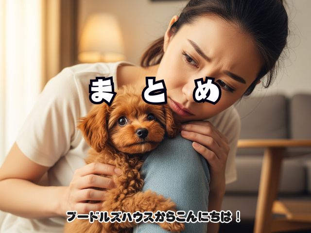 子犬が飼い主にべったりで離れない理由とは？【まとめ】