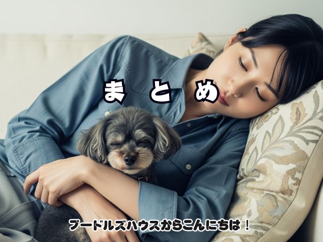 癒しの力の源はトイプードルのまなざしに！【まとめ】
