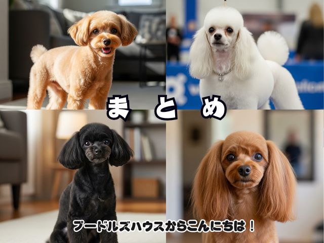 トイプードルが直毛でもトリミングで可愛くできる？【まとめ】