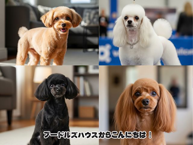 トイプードルが直毛でもトリミングで可愛くできる？【比較】