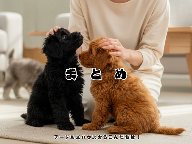 トイプードルとの性格診断｜初めてでもわかる！【まとめ】