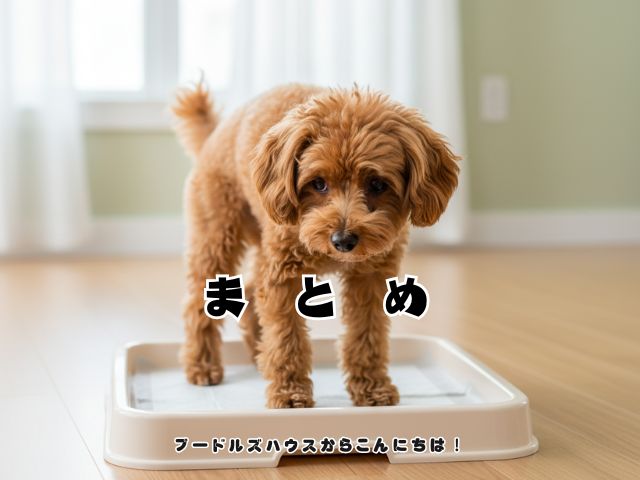 トイプードルのオスがマーキングをする理由は？【まとめ】